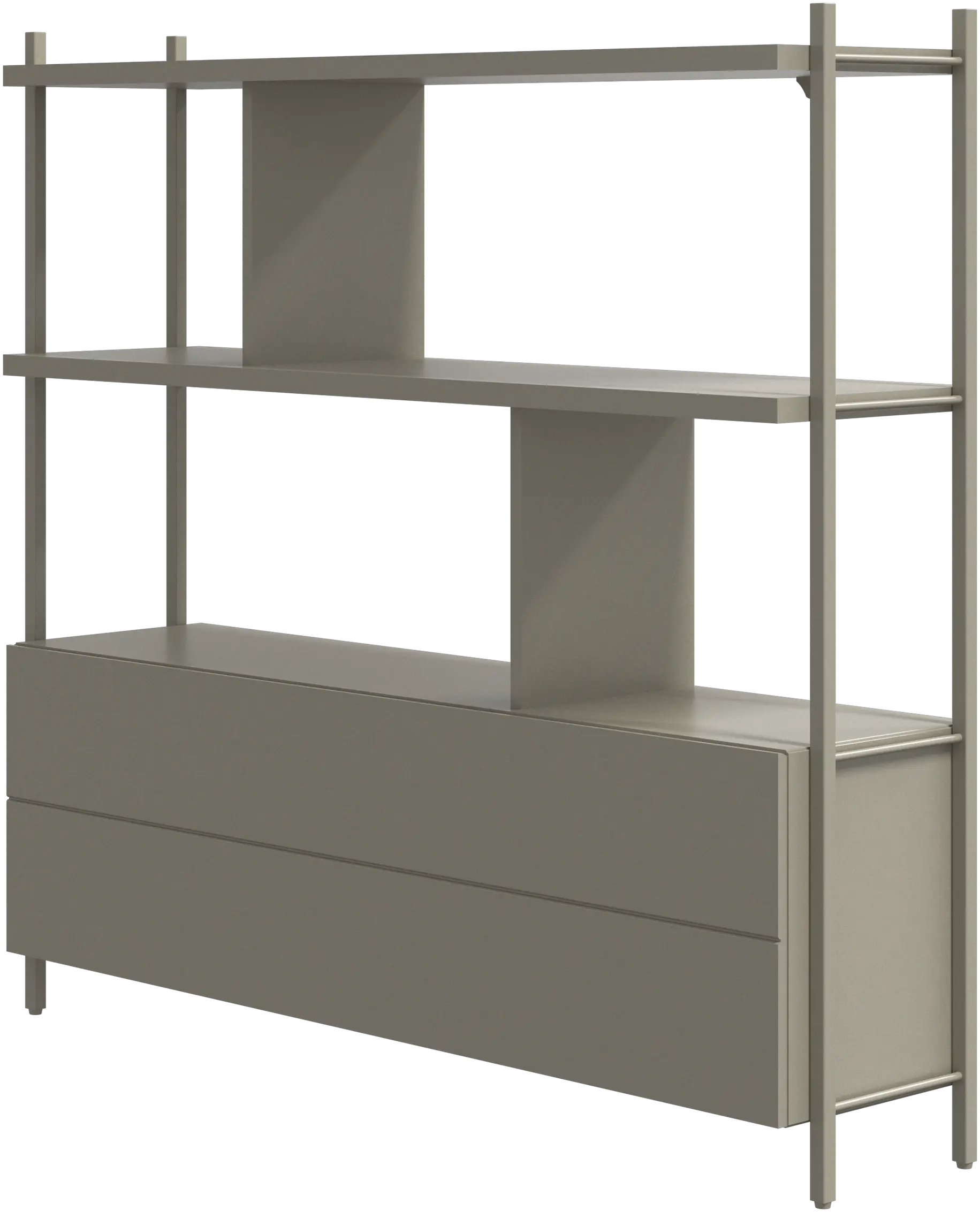 boconcept ボーコンセプト グレー スチールラック 3段 boconcept ボーコンセプト グレー スチールラック 3段